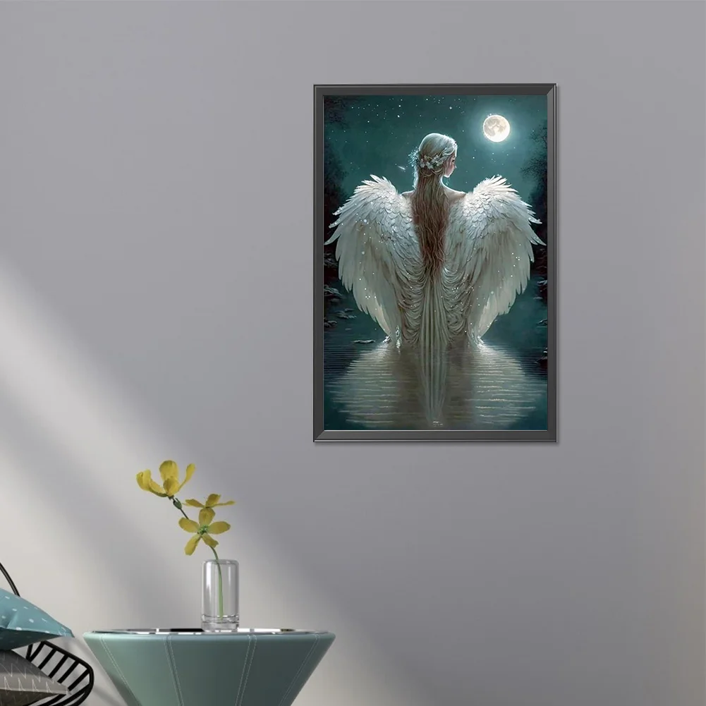 Partial AB Diamond Painting - Full Round Drill - Angel(Canvas|45*65cm)