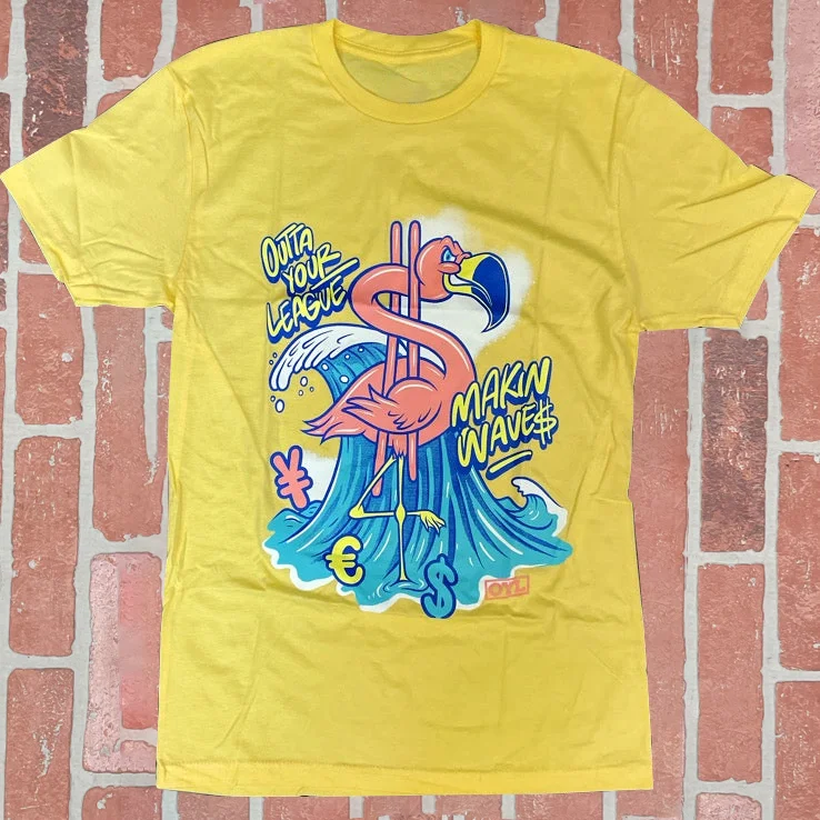 Fashion Preppy Casual Print T-Shirt