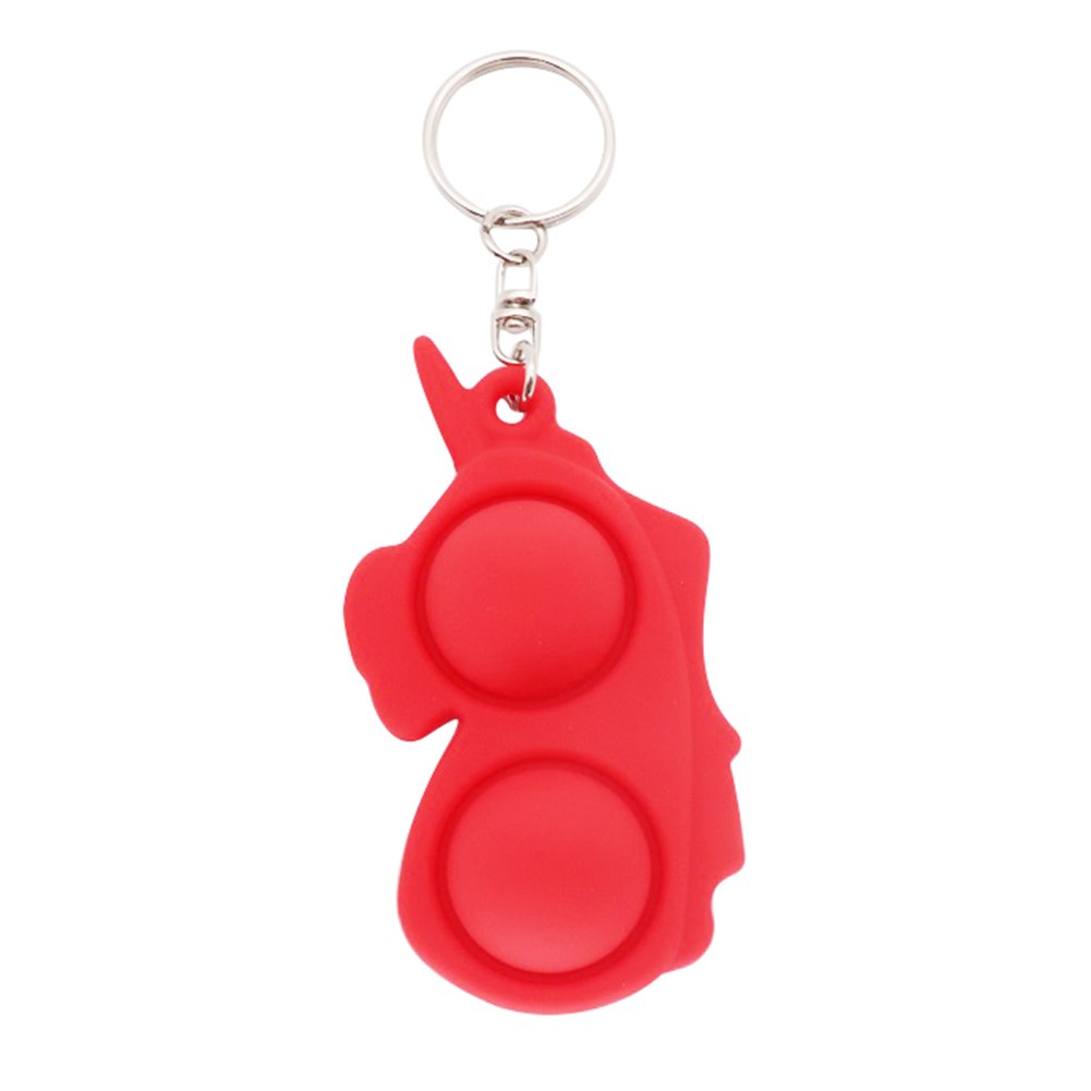 

Horn Horse Red - Keychain Pendant, 501 Original