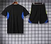 2025/2026 Manchester United Pre-Match Training Black Shirt+Shorts 1:1 Thai Quality