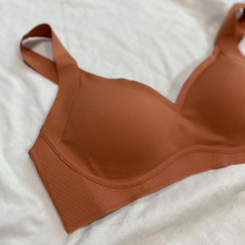 Wriufred Bra Push Up Cotton Underwear Women Bralette Wire Free Female Bra Contrast Lingerie Triangle Cup Plus Size Bras