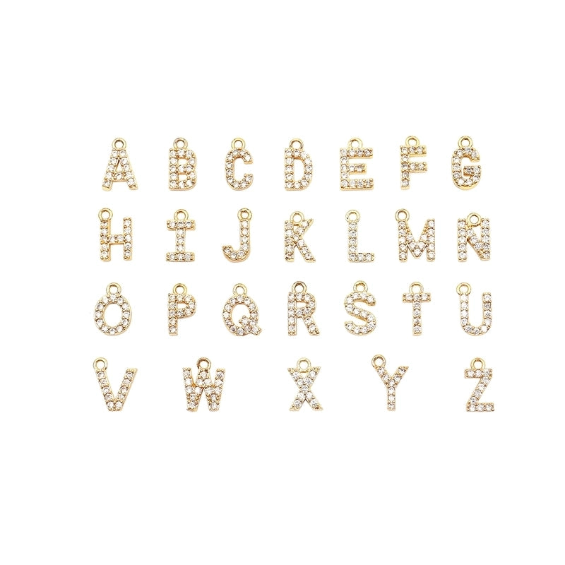 Elegant Minimalist Letter Artificial Pearl Copper Bracelets4