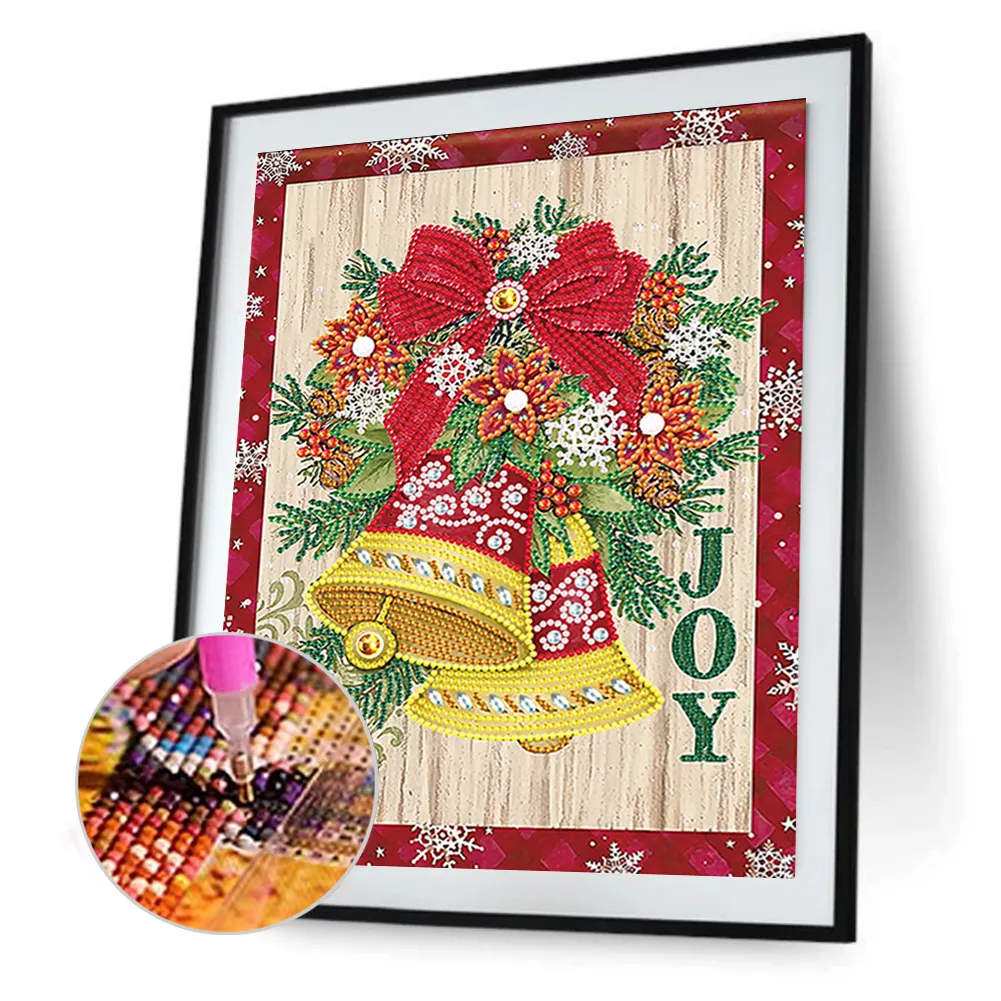 Diamond Painting - Partial Special Shaped Drill - Christmas Atmosphere(30*40cm)