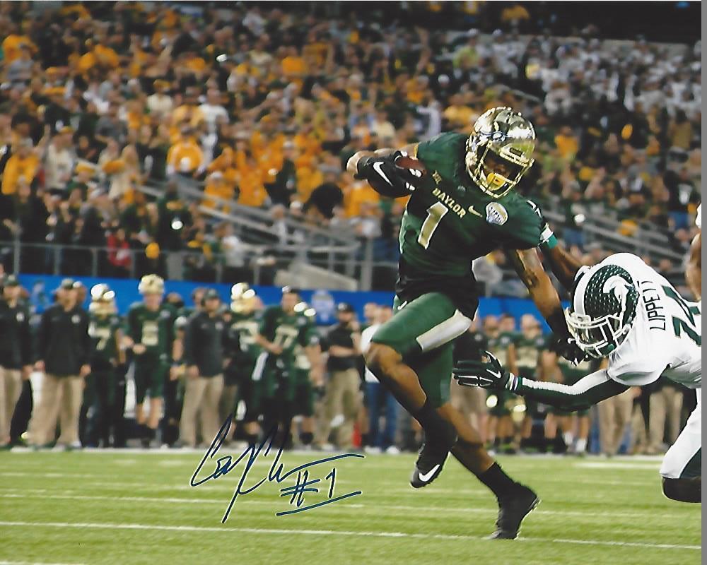 COREY COLEMAN BAYLOR BEARS SIGNED 8X10 Photo Poster painting W/COA NFL DRAFT 2016