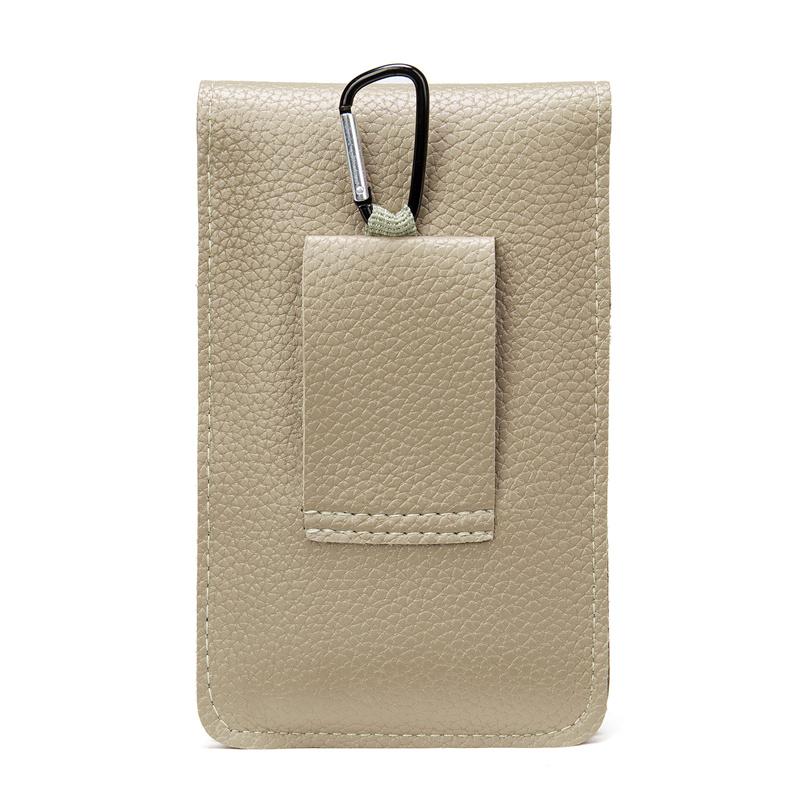 Men's Soft Waist Bag Mobile Phone Bag Belt Bag