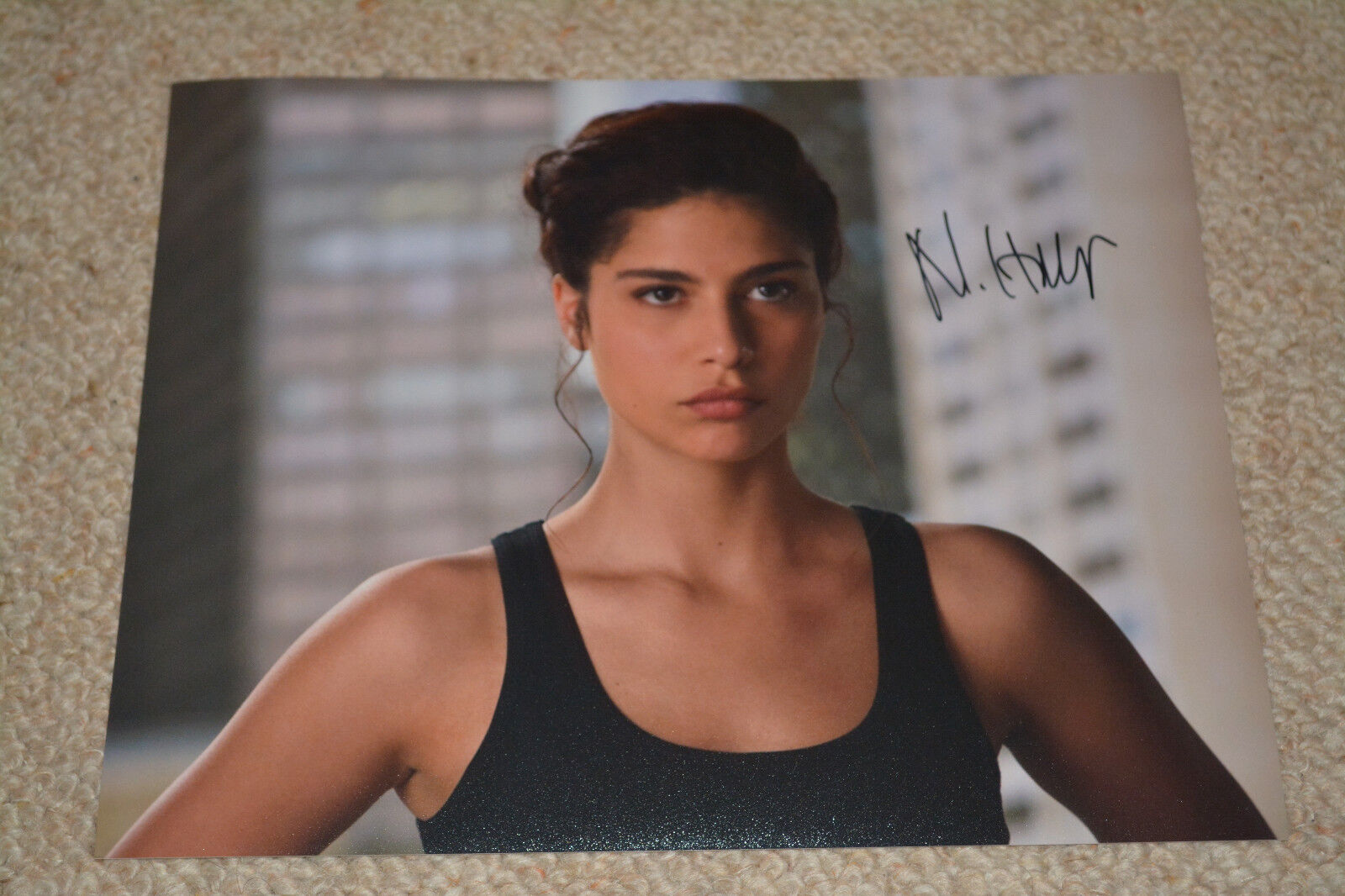 NADIA HILKER signed autograph In Person 8x10 (20x25 cm) THE 100 Luna