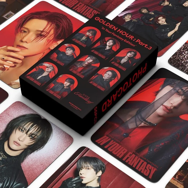 2025 ATEEZ In Your Fantasy World Tour 55 Sheets Golden Hour: Part