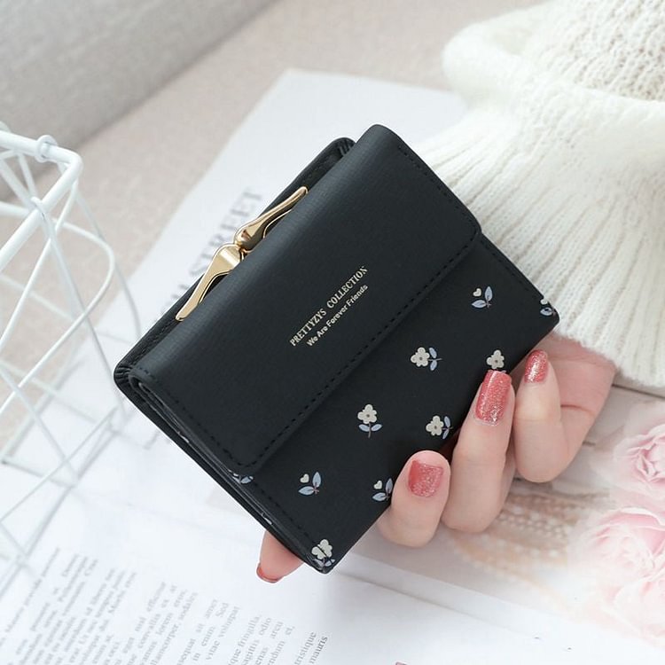 Floral Print Trifold Wallet YP179