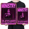Ministry - Vintage Metal Signs - 20*30cm/30*40cm - Music