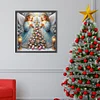 (40*40cm)Xmas Tree Angel - Full Round Drill Diamond Painting