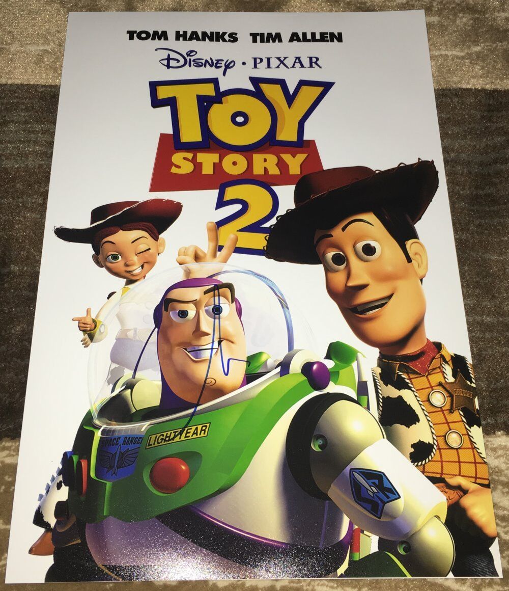 TIM ALLEN SIGNED AUTOGRAPH 12x18 TOY STORY 2 Photo Poster painting POSTER w/EXACT PROOF