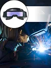 Auto Darkening Welder Glasses Eye Protection Adjustable Head Strap Welding Tools