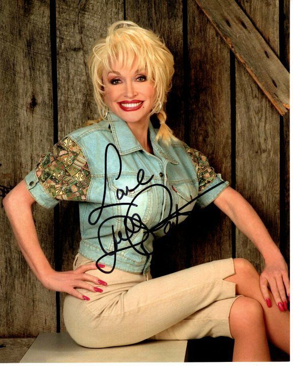 DOLLY PARTON signed autographed 8x10 Photo Poster painting