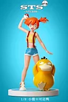 1/20 & 1/8 Scale World Zukan Misty & Psyduck - Pokemon Resin Statue - STS Studio