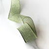 Multiple Single Color Linen-like Polyester Ribbon 4cm x 4.5m
