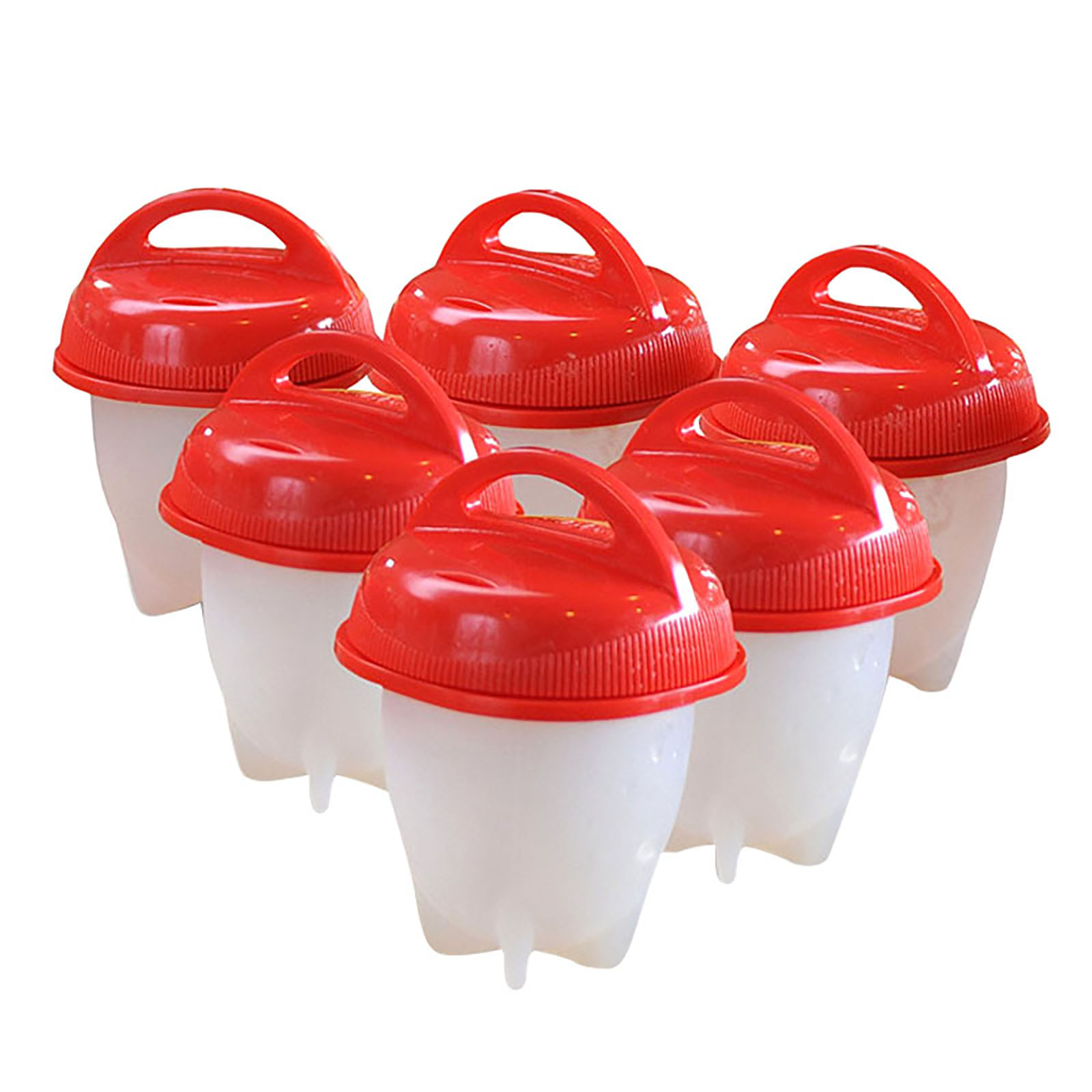

Silicone Egg Cooker, Egg Boiler Cups, Non Stick Poacher, No Shell - 6 Packs, 501 Original