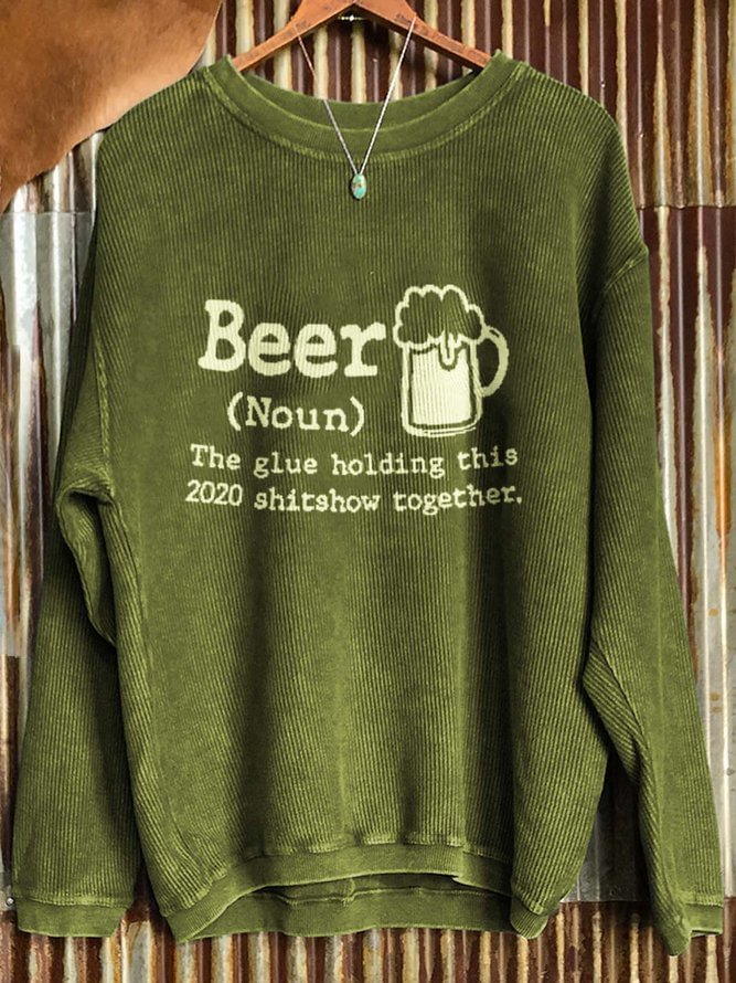 Long Sleeve Shift Sweatshirt