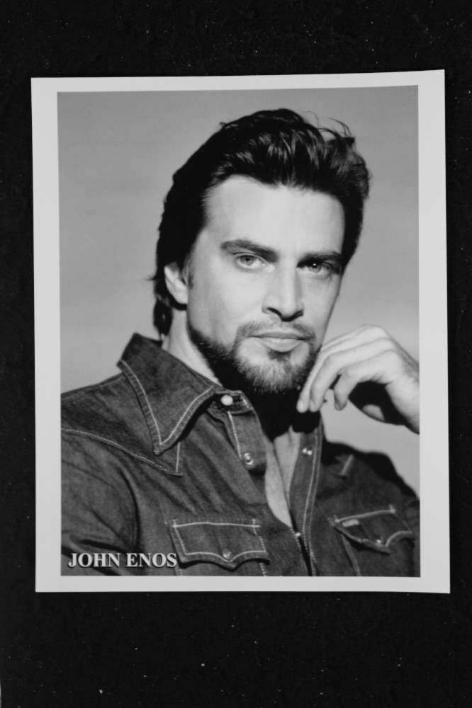 John Enos - 8x10 Headshot Photo Poster painting w/ Resume - Melrose Place