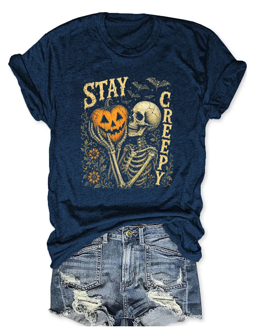 Stay Creepy Skeleton T-shirt