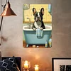 Bathroom Dog - Vintage Metal Signs - 20*30cm/30*40cm