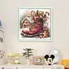 Christmas Boots And Candy House-11CT Stamped Cross Stitch 50*50cm/19.69*19.69in tapestrymarket