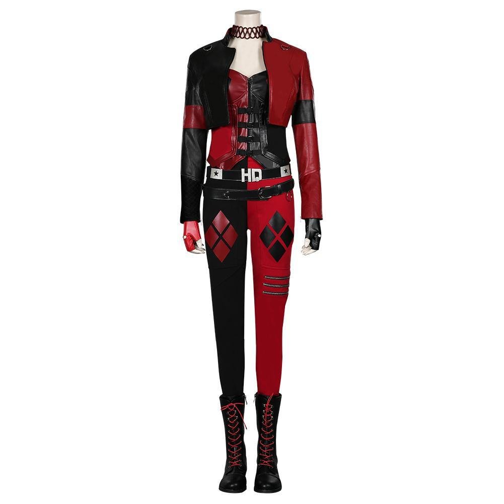 Suicide Squad 2 (2021)- Dr Harleen Quinzel/Harley Quinn Cosplay Kostüm Halloween Karneval Kostüm