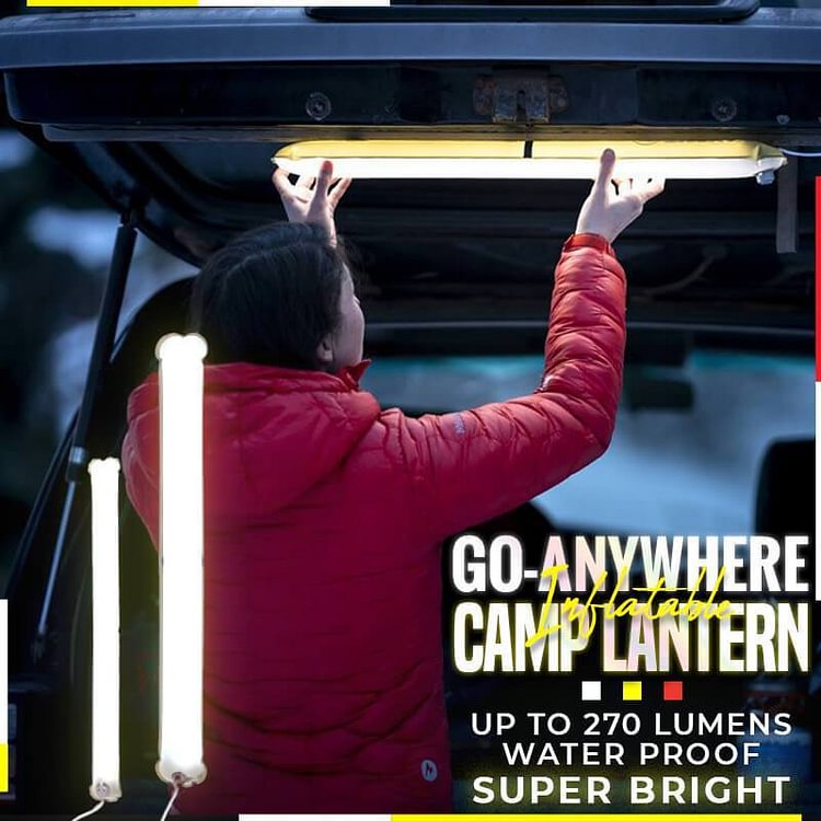 Inflatable Go-Anywhere Camp Lantern