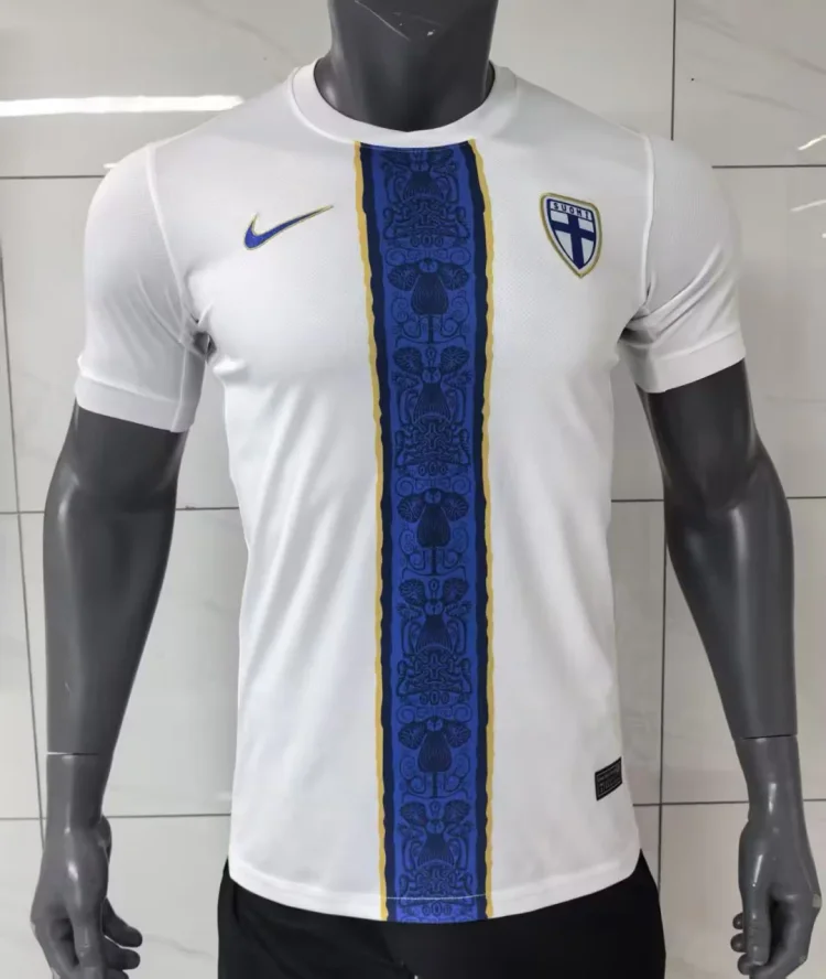 2025-26 New Season-Finland Home Jersey-Fans Edition