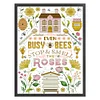 (Stamped/Counted) Bee House-14CT Cross Stitch 30*41cm/11.81*16.14in
