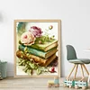 (Stamped/Counted) Flowers Books - 11CT Cross Stitch 40*50cm