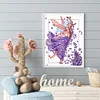 >SALE<5D DIY Partial Special Shaped Drill Diamond Painting Kit Fairy Decor (YXC508)