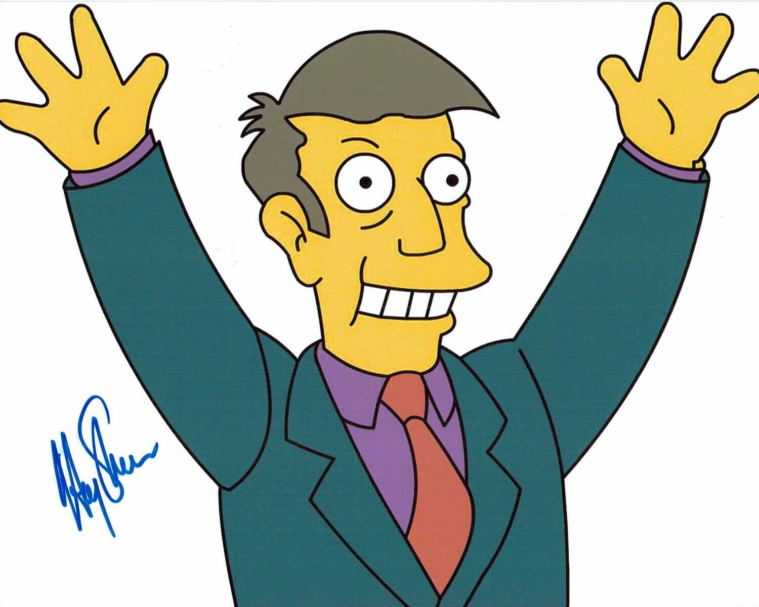 Harry SHEARER The Simpsons Principal Seymour SKINNER Signed 10x8 Photo Poster painting AFTAL COA