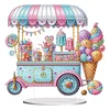 Ice Cream Cart - 5D DIY Ornament