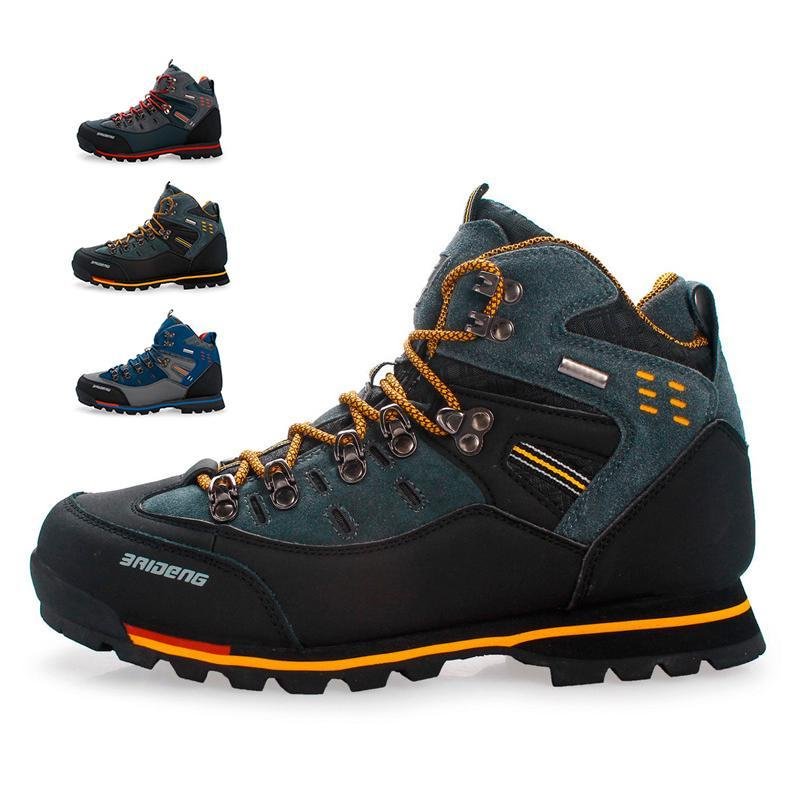 Hiking Shoes Men Mountain Climbing Trekking Boots Top Quality Outdoor Footwear
