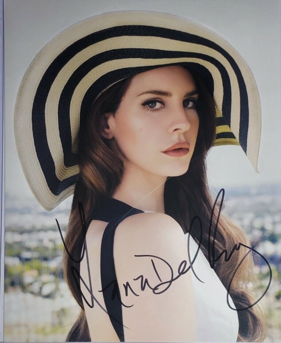 Lana Del Rey Authentic Autographed 8x10 Photo Poster painting w/ COA