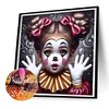 Clown Kind - runder Bohrer Diamond Painting - 30*30cm