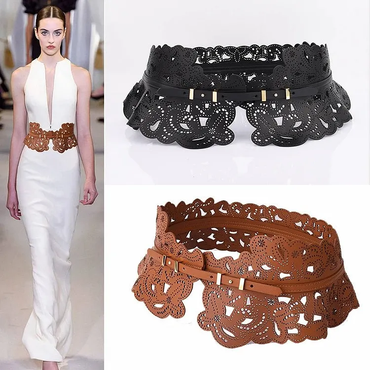 Great Description About Wide Leather Corset Belt
