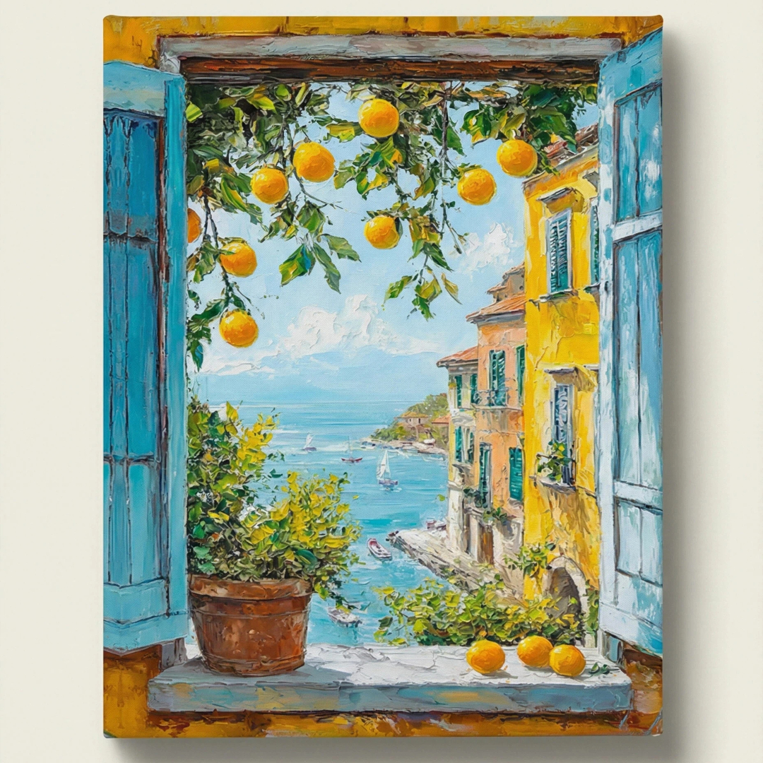 Lemon Tree - Paint by Numbers -30*40cm/40*50cm