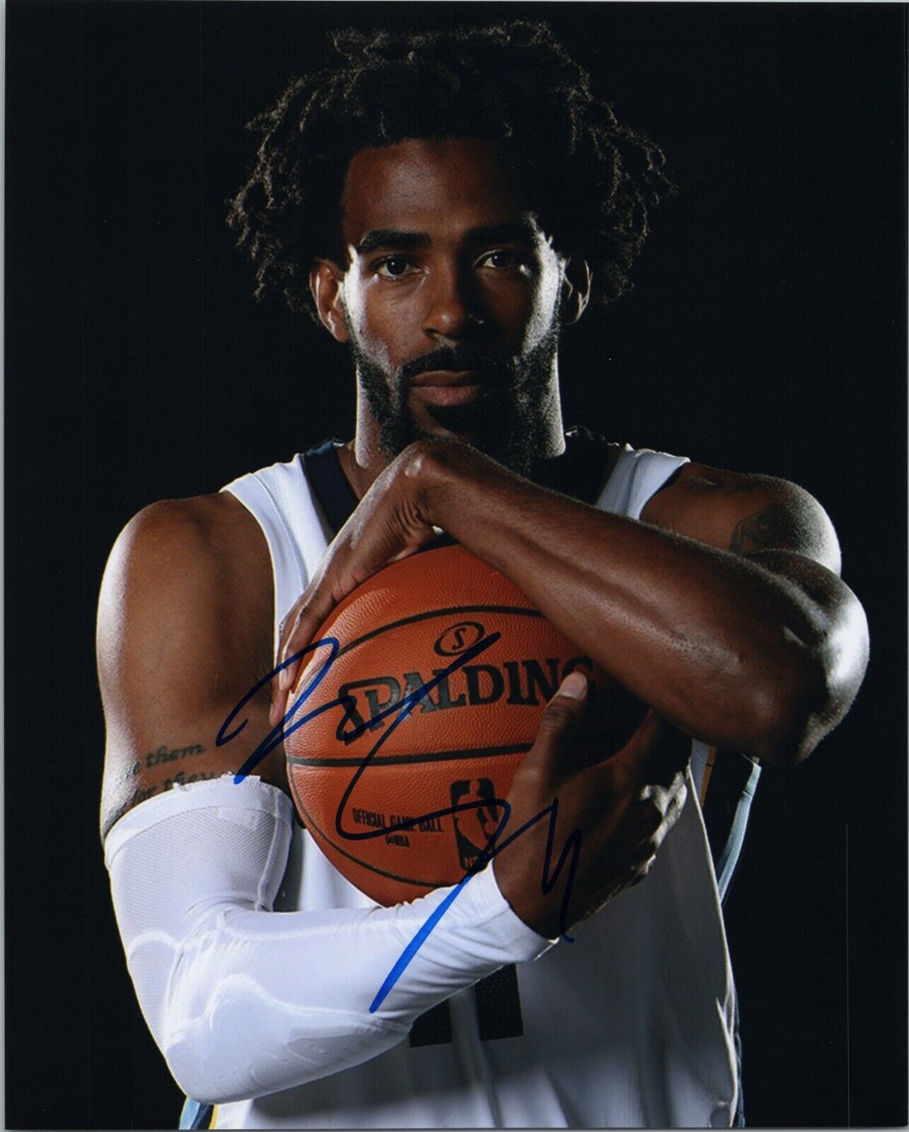 ~~ MIKE CONLEY Authentic Hand-Signed MEMPHIS GRIZZLIES