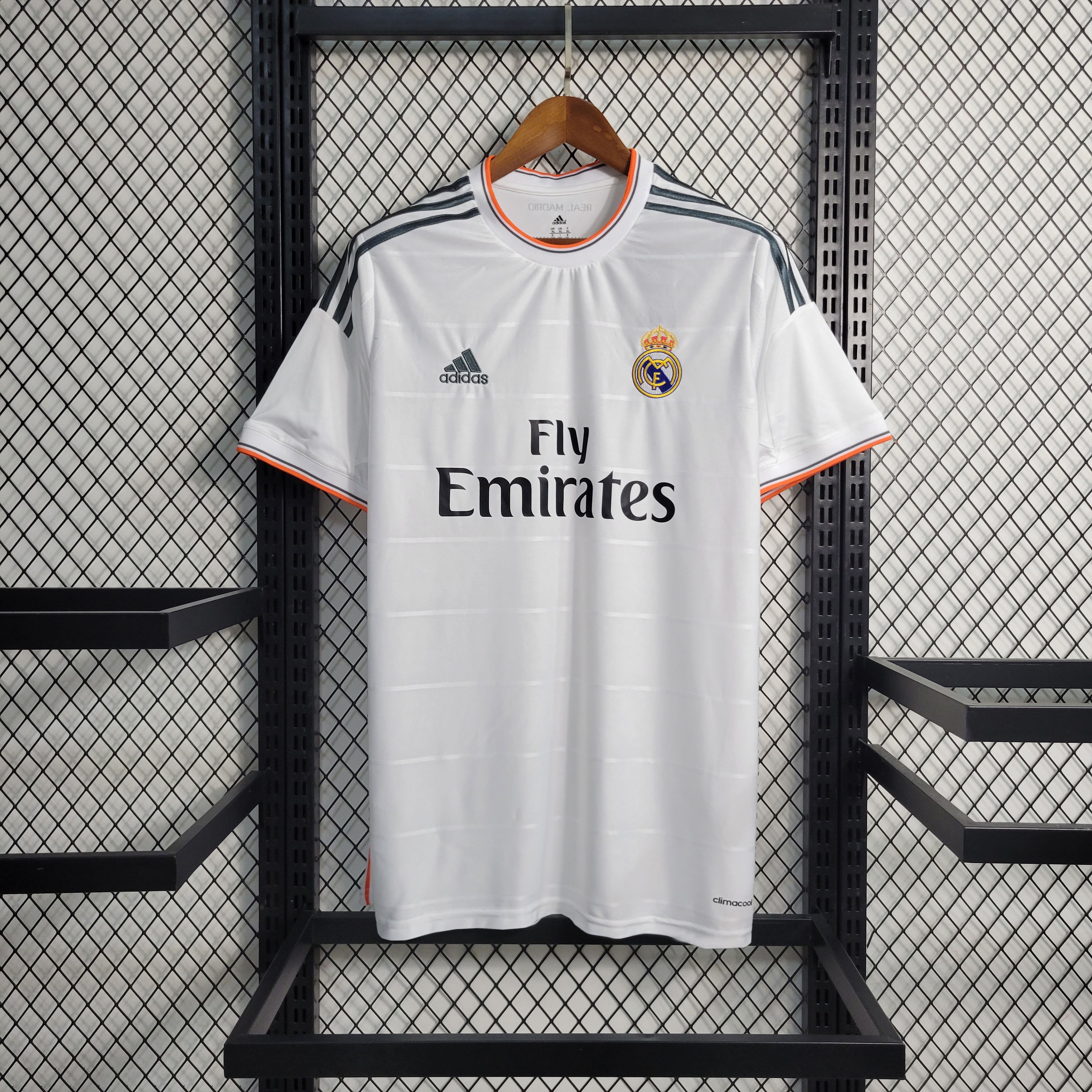Retro Real Madrid 13-14 Home Stadium Jersey