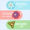 Children's Gliding Track Gyroscope | Wooden Educational Toy
