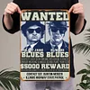 [Grande Taille]The Blues Brothers - Panneaux en &eacute;tain m&eacute;tallique(30*40cm)