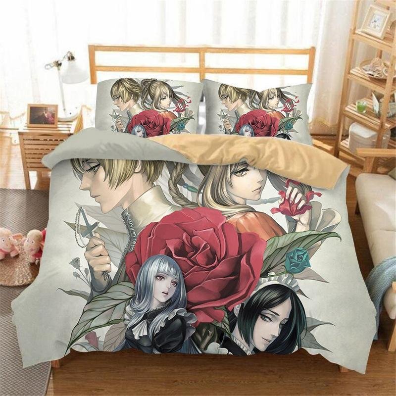 The House In Fata Morgana Bedding Set Bed Quilt Cover Pillow Case Home Use
