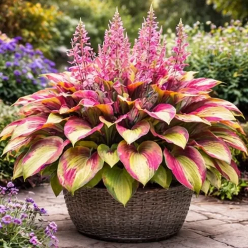 🪴Rosewater Harmony Hosta Bulbs🌟High-Yield🌟