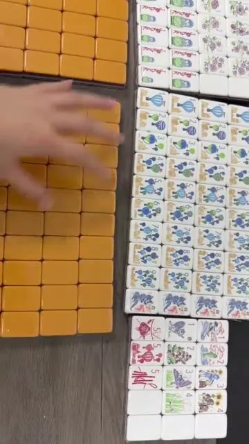 Sunset Seven American Mahjong Set 7-Layer &mdash; 160 Tiles