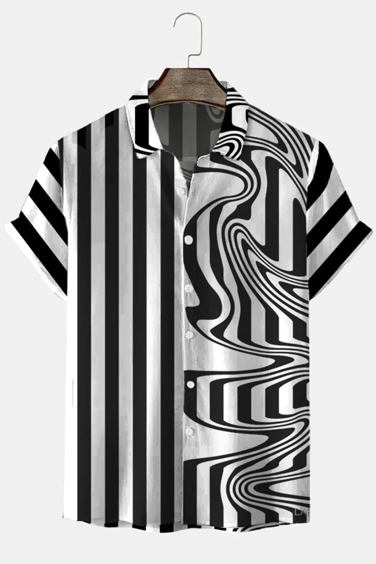 Fashion Men's Casual Short Sleeve Shirts