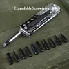Outdoor Multi-Function Folding Knife High Hardness Emergency Disaster Prevention Camping Knife