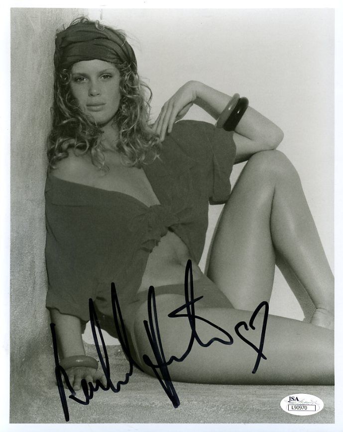 Rachel Hunter Jsa Authenticated Signed 8x10 Photo Poster painting Autograph