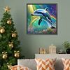 Diamond Painting-DIY Full Round Drill Dolphin