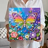 Butterfly Art Diamond Painting Kit for Adults Home Decor 25x25cm With Frame